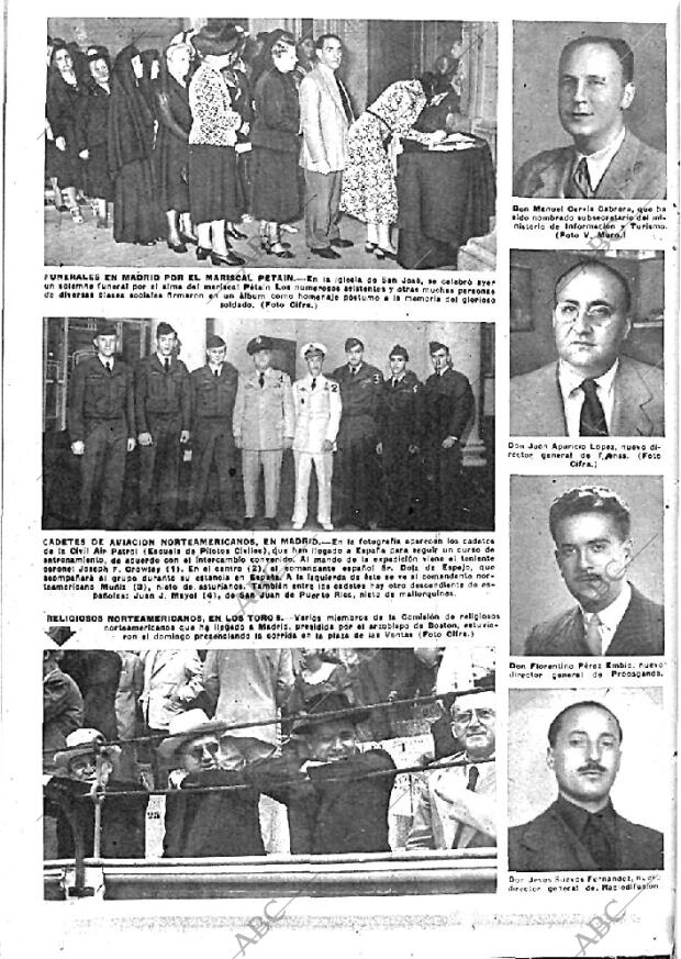 ABC MADRID 31-07-1951 página 6