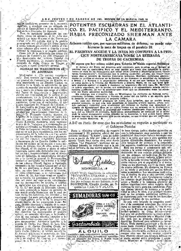 ABC MADRID 02-08-1951 página 11