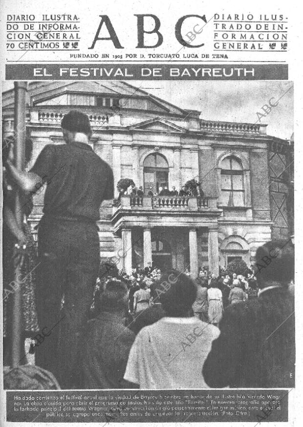 ABC MADRID 05-08-1951 página 1