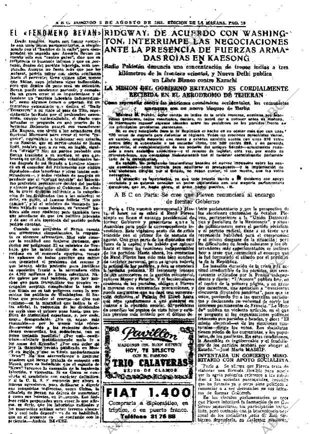 ABC MADRID 05-08-1951 página 19