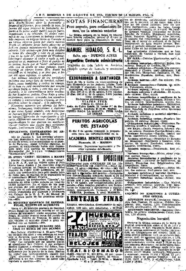ABC MADRID 05-08-1951 página 24