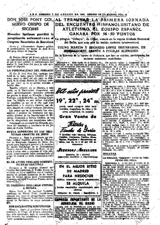 ABC MADRID 05-08-1951 página 25