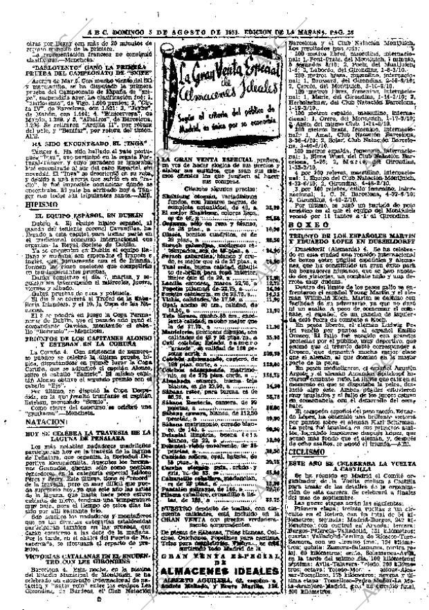 ABC MADRID 05-08-1951 página 26