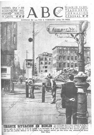 ABC MADRID 07-08-1951 página 1