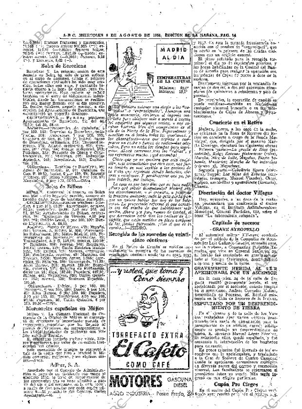 ABC MADRID 08-08-1951 página 14