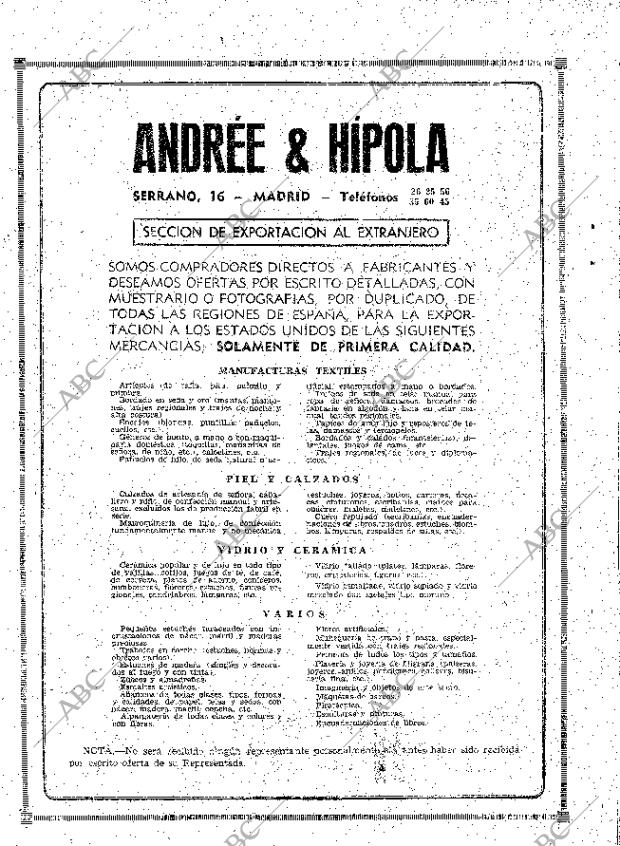 ABC MADRID 08-08-1951 página 6