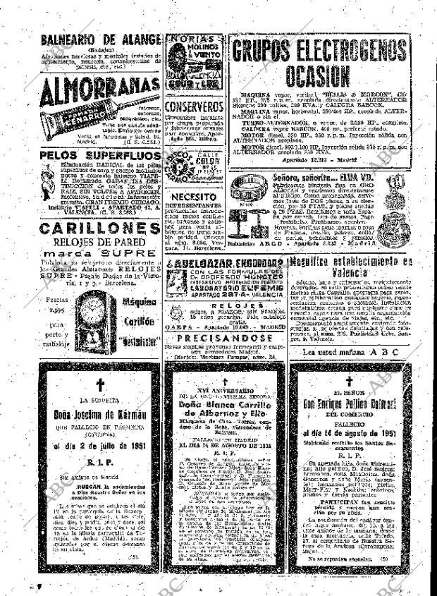 ABC MADRID 14-08-1951 página 21