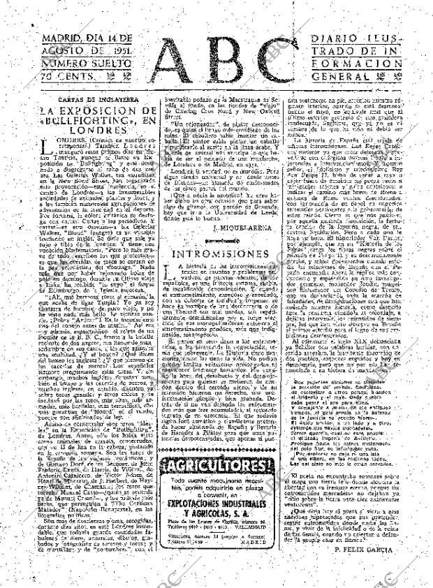 ABC MADRID 14-08-1951 página 3
