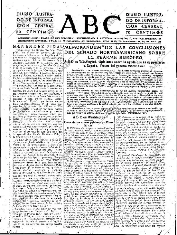 ABC SEVILLA 14-08-1951 página 1