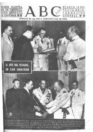 ABC MADRID 18-08-1951 página 1