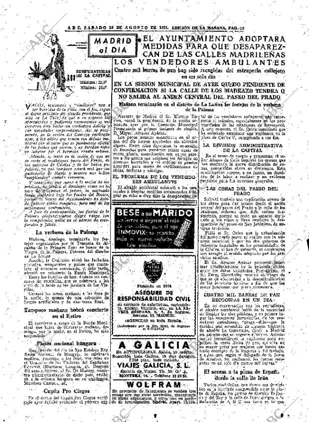 ABC MADRID 18-08-1951 página 13