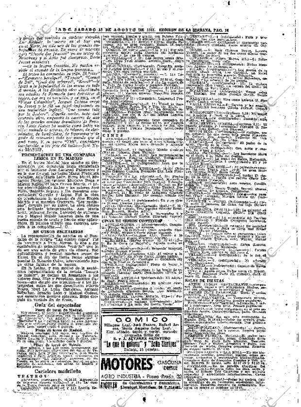 ABC MADRID 18-08-1951 página 16
