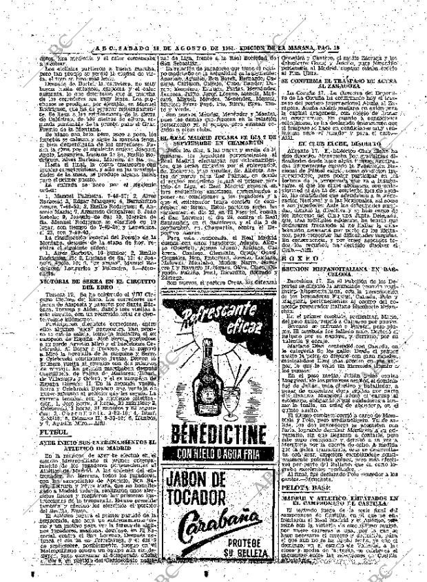 ABC MADRID 18-08-1951 página 18