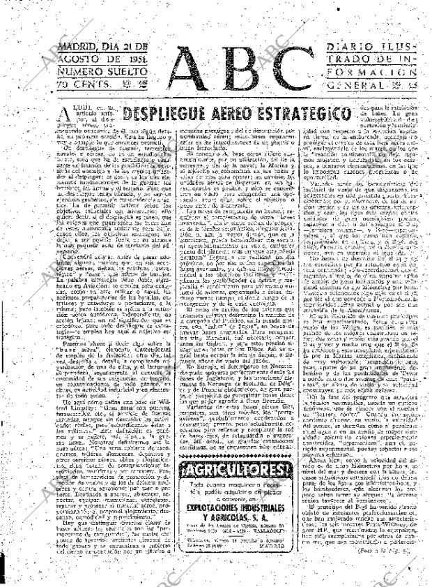 ABC MADRID 21-08-1951 página 3