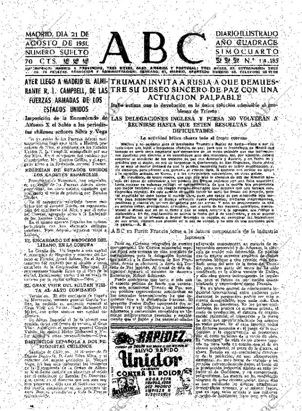 ABC MADRID 21-08-1951 página 7