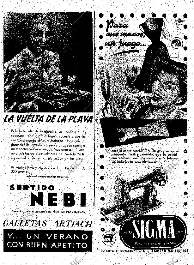 ABC MADRID 22-08-1951 página 4