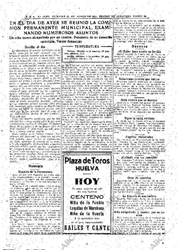 ABC SEVILLA 23-08-1951 página 13