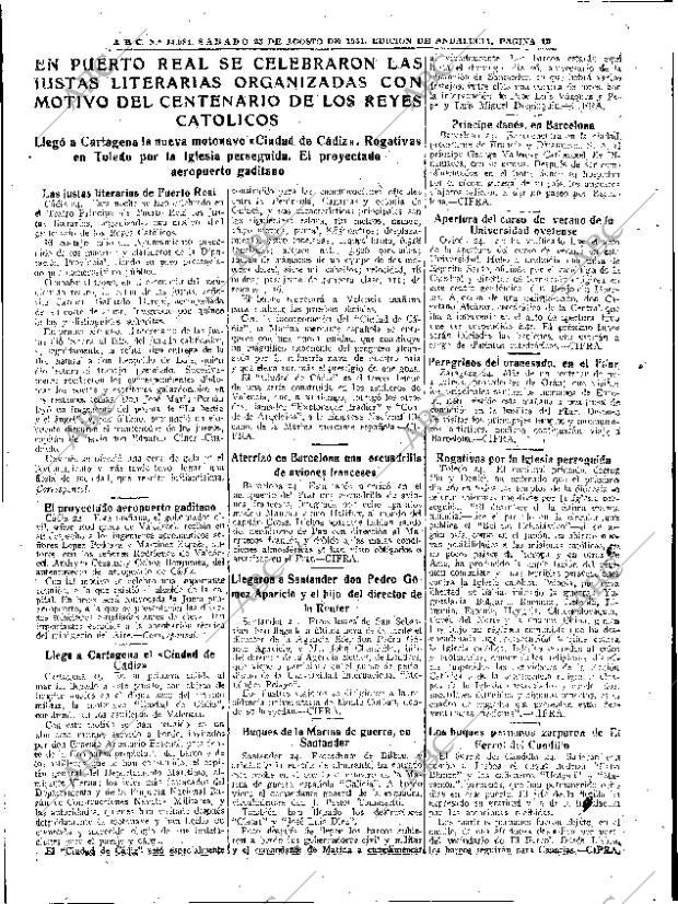 ABC SEVILLA 25-08-1951 página 12