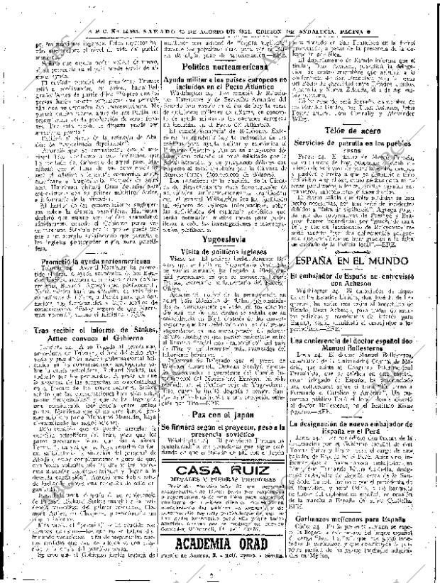 ABC SEVILLA 25-08-1951 página 9