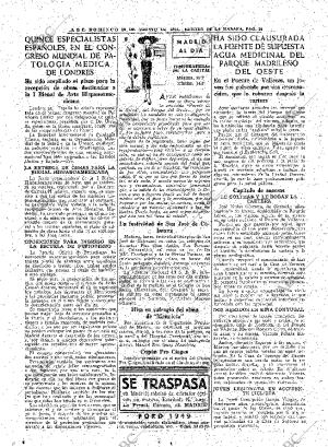 ABC MADRID 26-08-1951 página 20