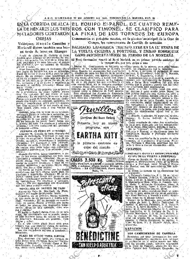 ABC MADRID 26-08-1951 página 25