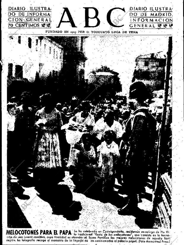 ABC SEVILLA 26-08-1951 página 1