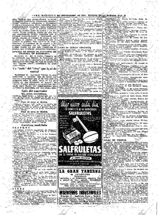 ABC MADRID 01-09-1951 página 20