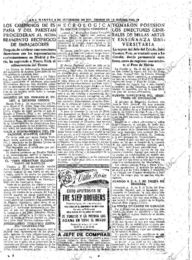 ABC MADRID 04-09-1951 página 10