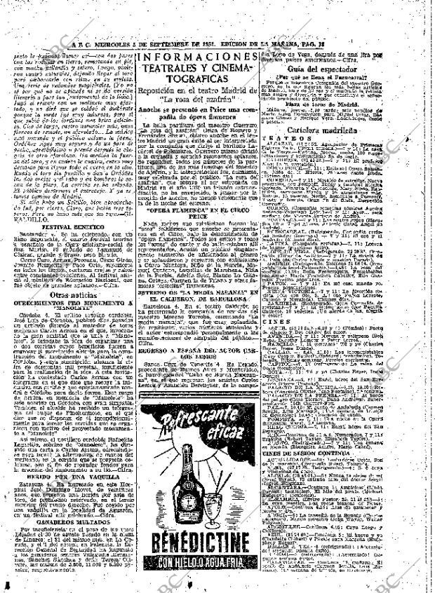 ABC MADRID 05-09-1951 página 18