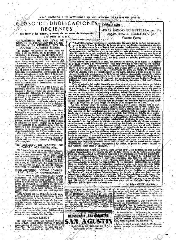 ABC MADRID 09-09-1951 página 21
