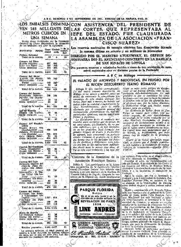 ABC MADRID 09-09-1951 página 23