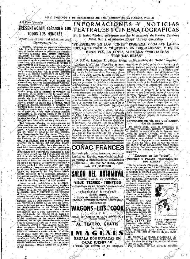 ABC MADRID 09-09-1951 página 27