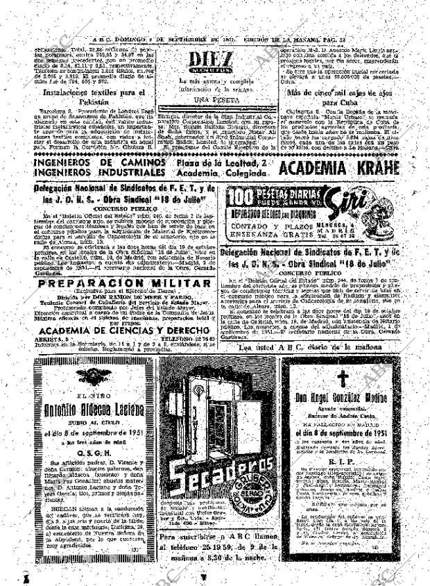 ABC MADRID 09-09-1951 página 32