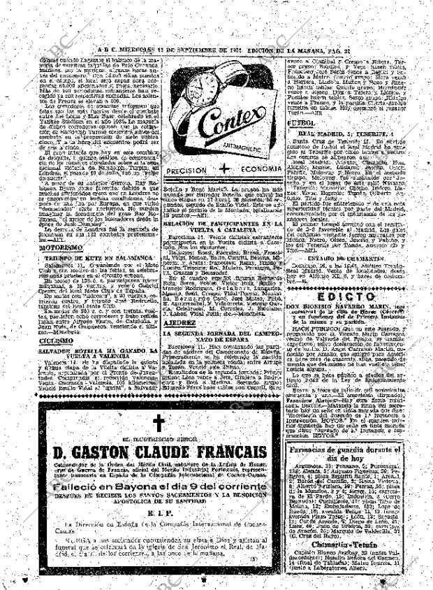 ABC MADRID 12-09-1951 página 22