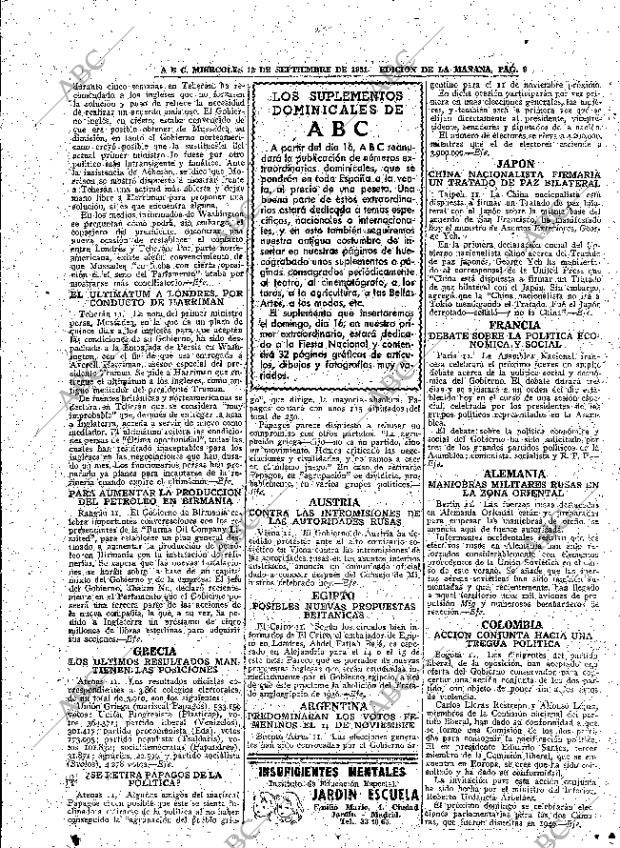 ABC MADRID 12-09-1951 página 9