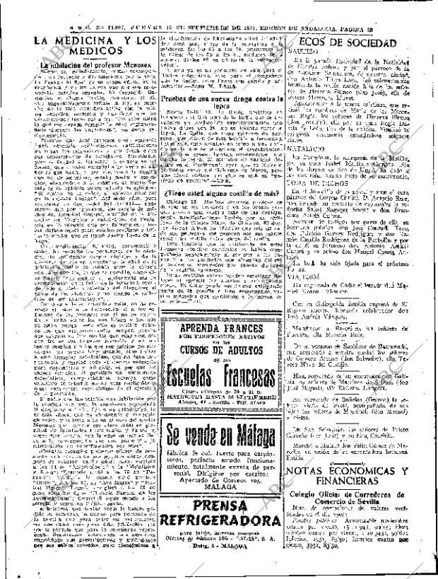 ABC SEVILLA 13-09-1951 página 10