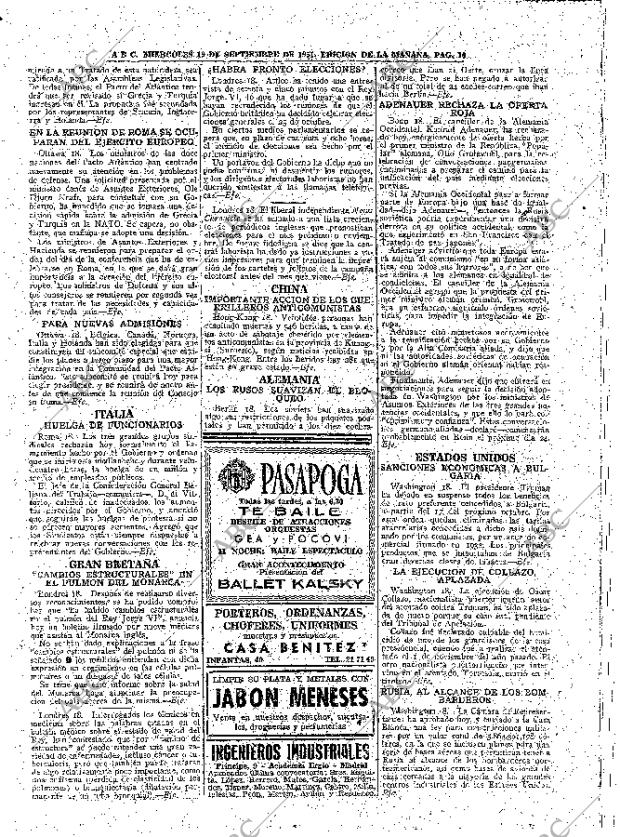 ABC MADRID 19-09-1951 página 10