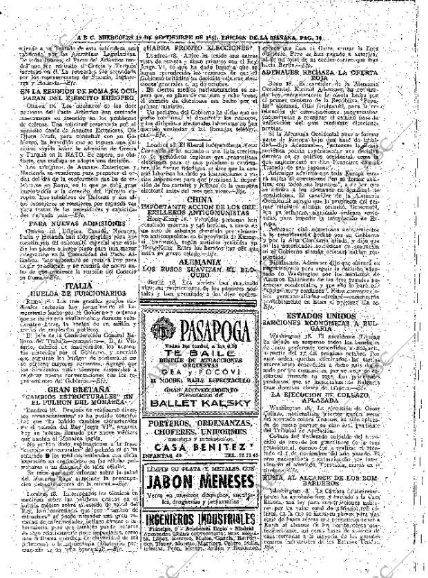 ABC MADRID 19-09-1951 página 10