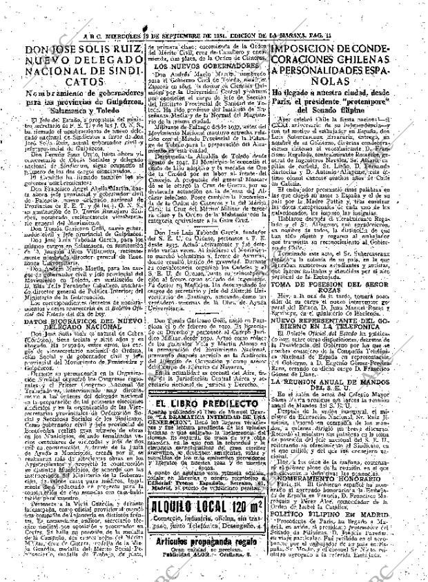 ABC MADRID 19-09-1951 página 11