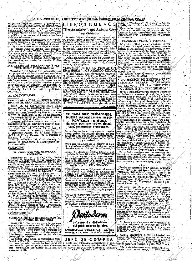 ABC MADRID 19-09-1951 página 18