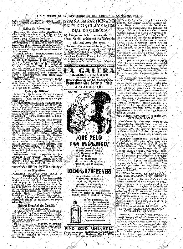 ABC MADRID 20-09-1951 página 16