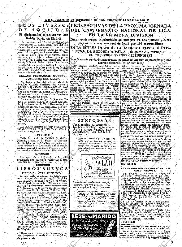 ABC MADRID 20-09-1951 página 17