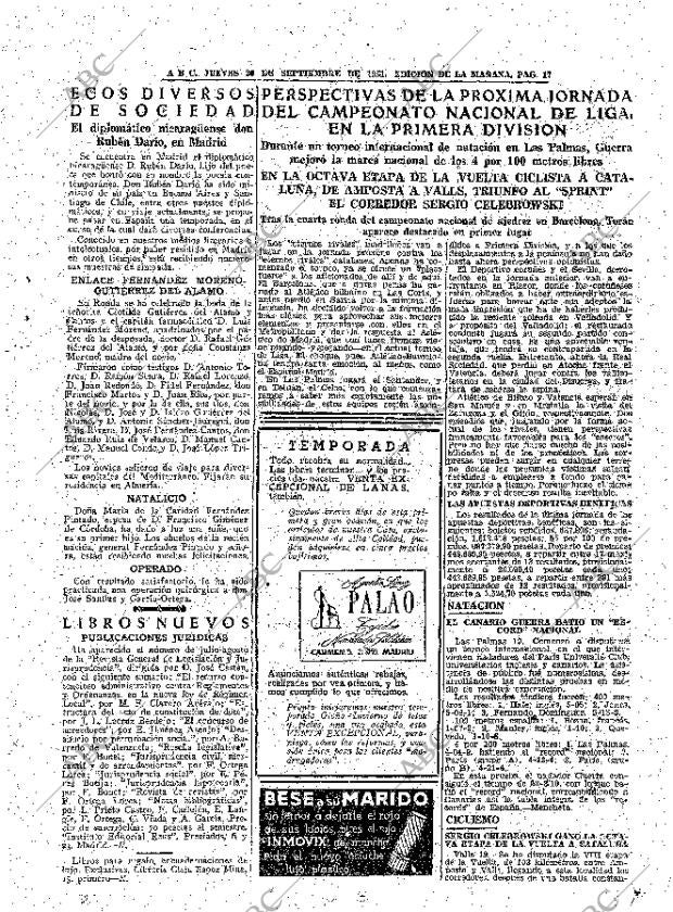 ABC MADRID 20-09-1951 página 17