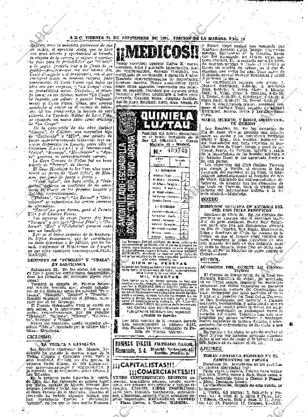ABC MADRID 21-09-1951 página 16