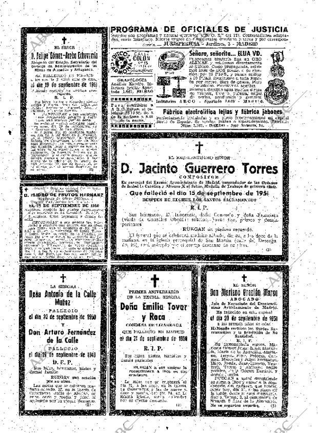 ABC MADRID 21-09-1951 página 23