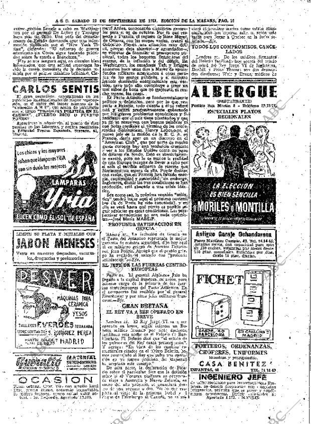 ABC MADRID 22-09-1951 página 10