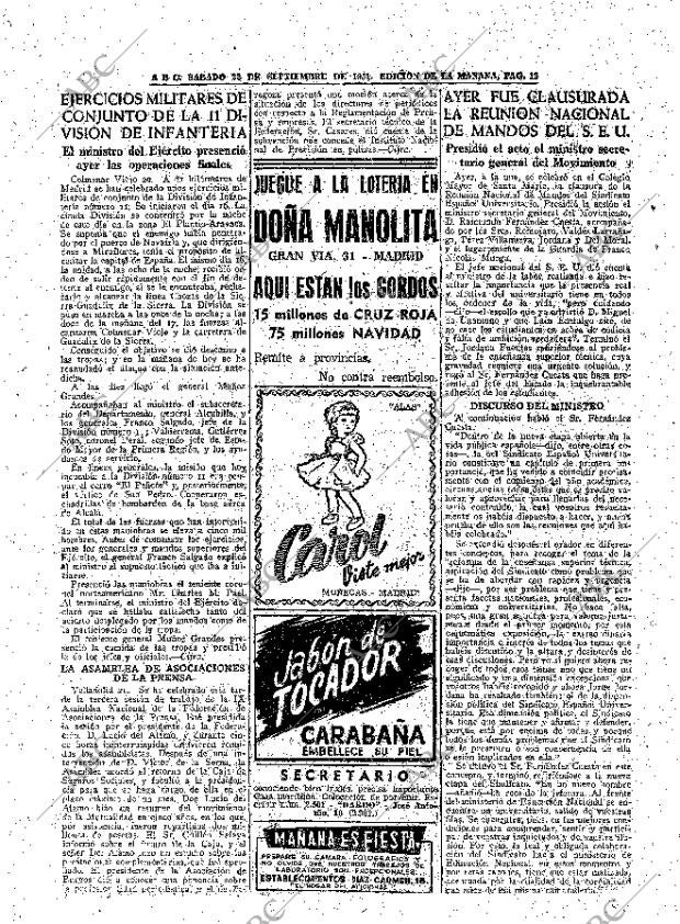 ABC MADRID 22-09-1951 página 12