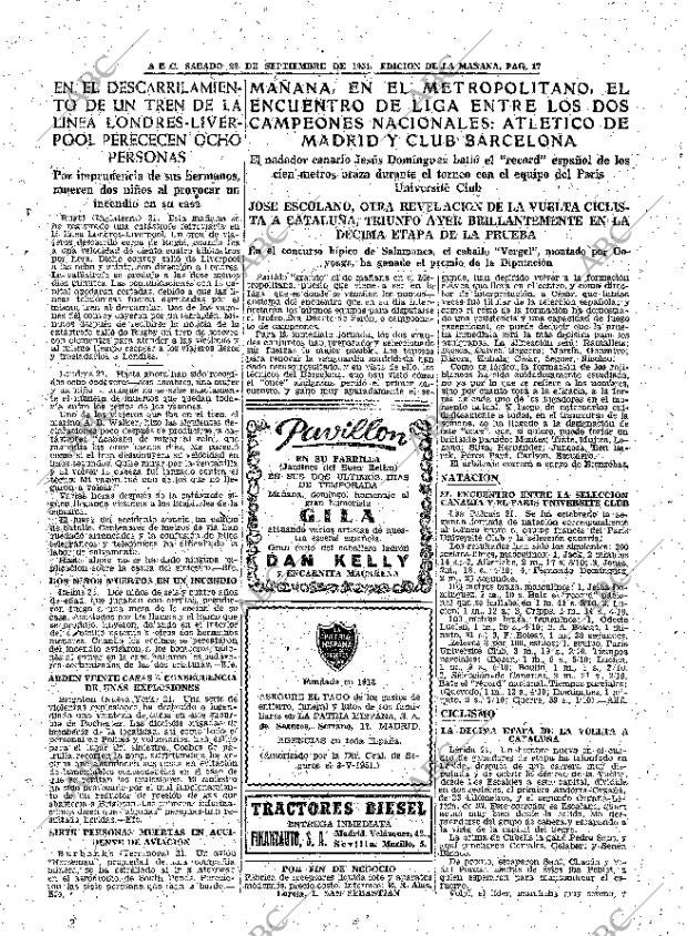 ABC MADRID 22-09-1951 página 17