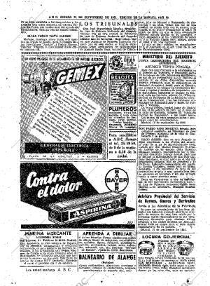 ABC MADRID 22-09-1951 página 22