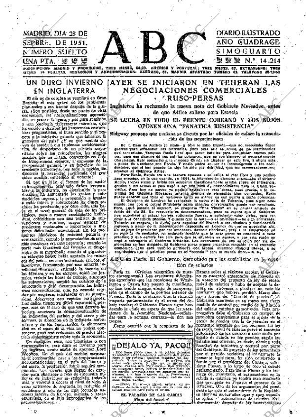 ABC MADRID 23-09-1951 página 31